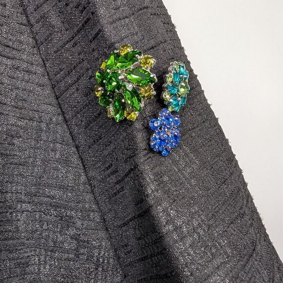 Kate Spade Gray Mini Skater Skirt with Embellishments - Picture 2 of 4